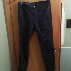Classic Dark Wash Denim Jeans Ann Taylor Loft Size 29/8 Modern Skinny‎